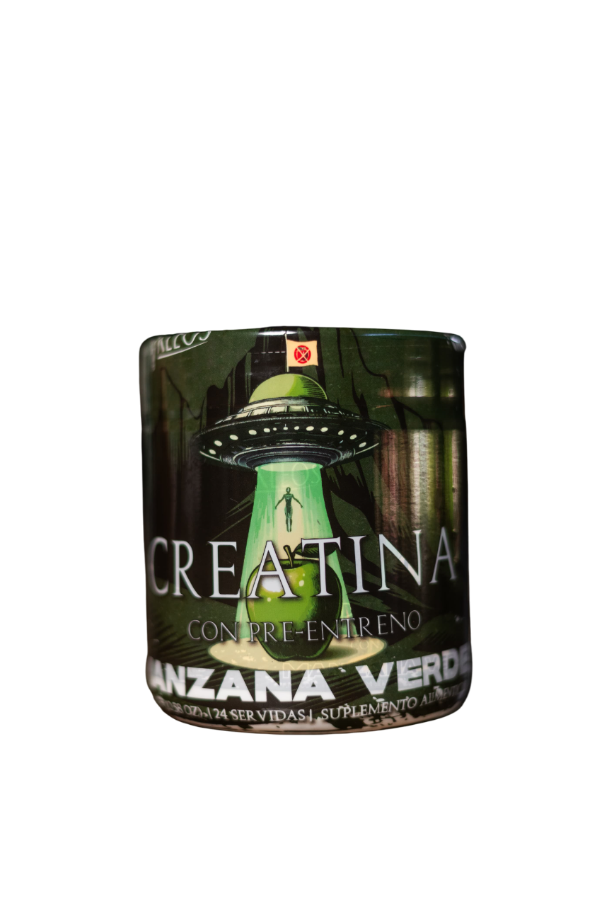 Creatina sabor Manzana verde