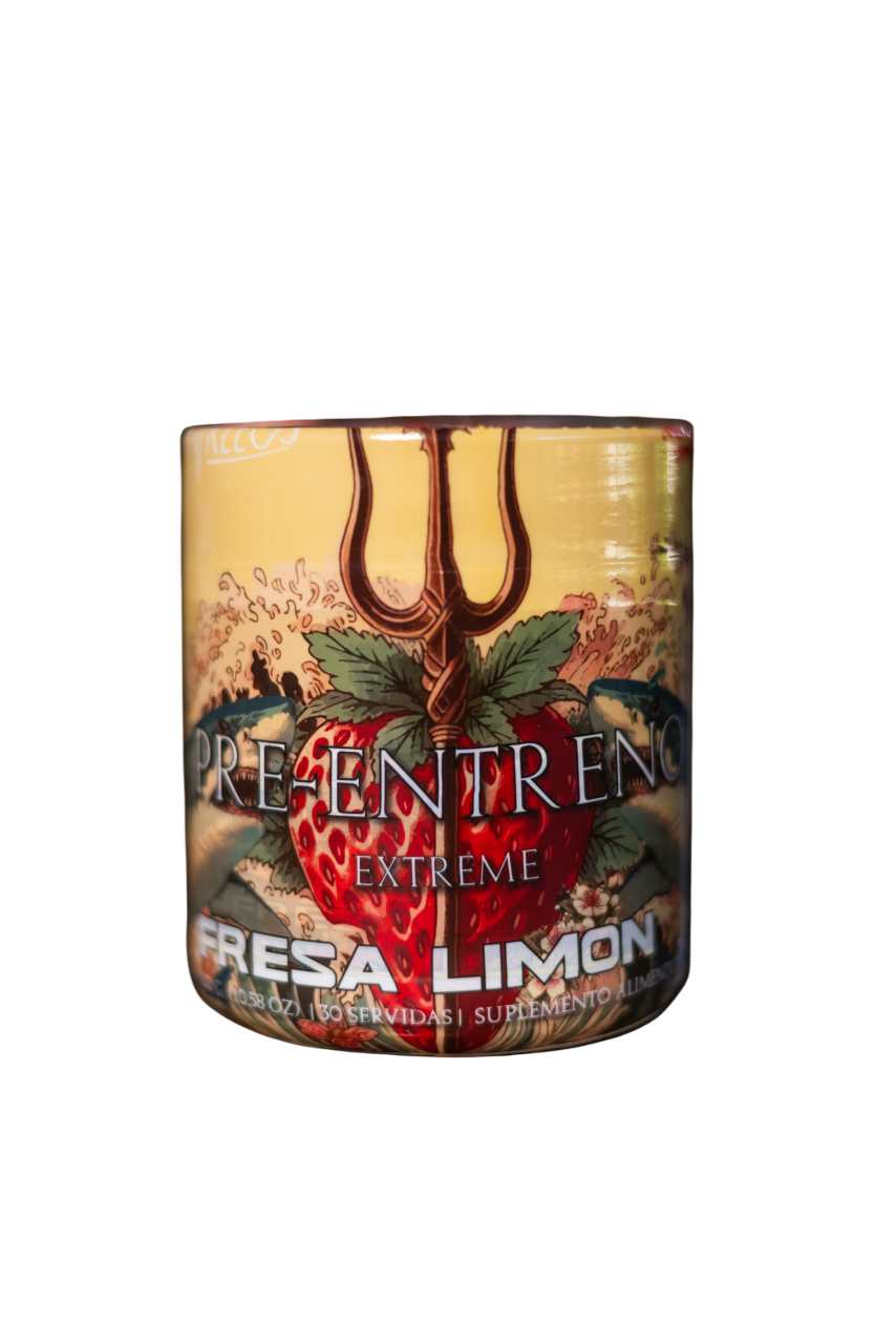 Pre-entreno Sabor fresa limón