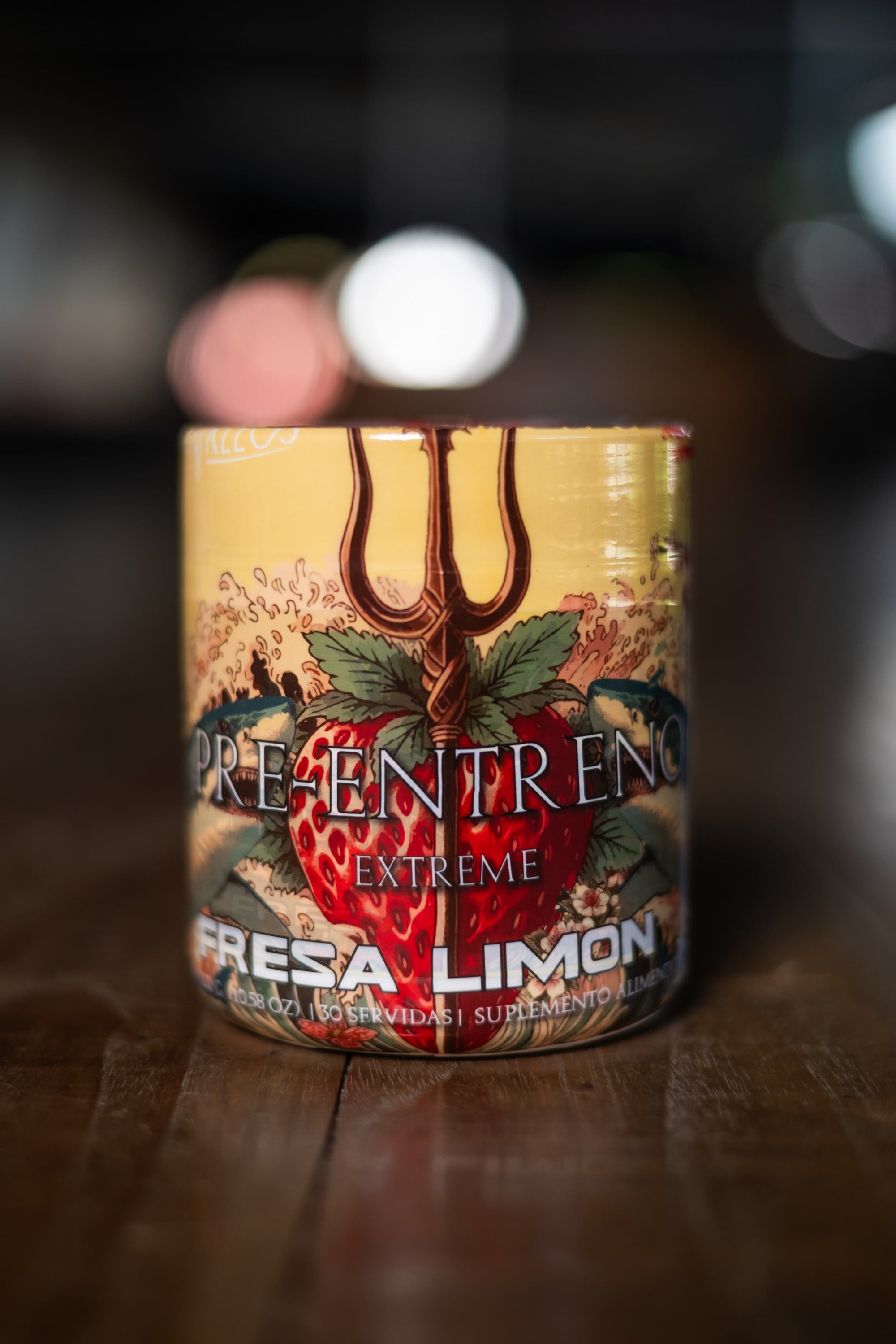 Pre-entreno Sabor fresa limón