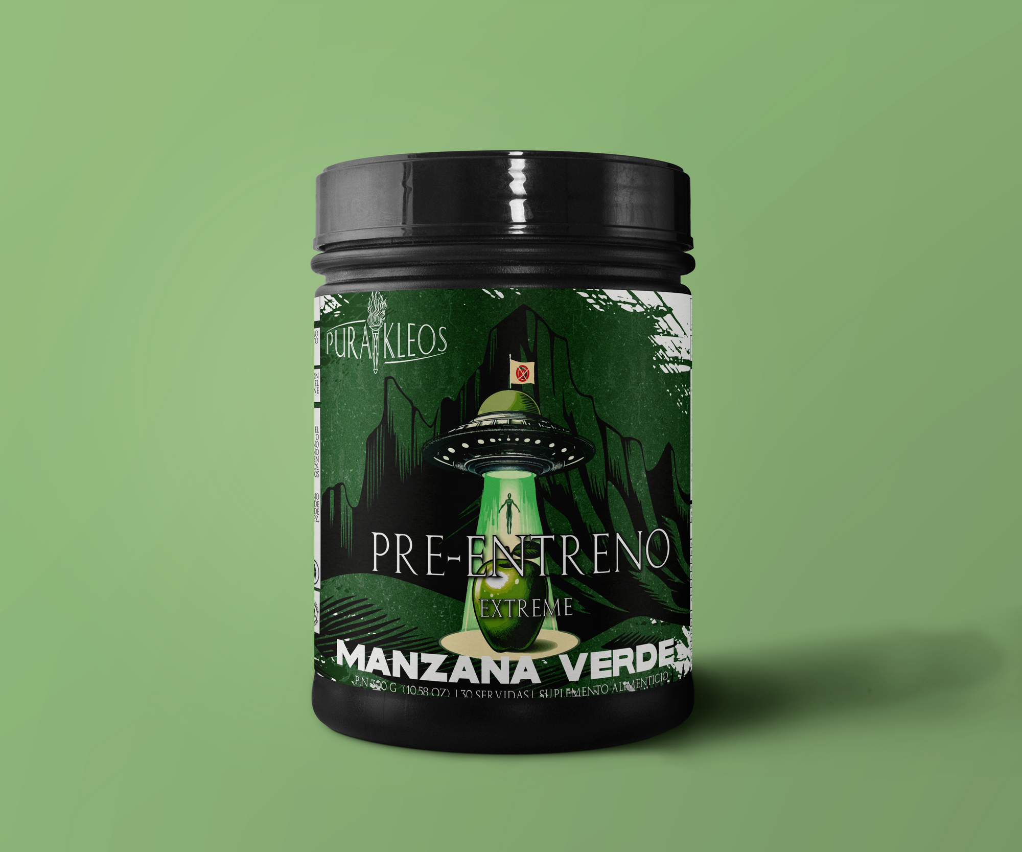 Pre-entreno Sabor Manzana verde