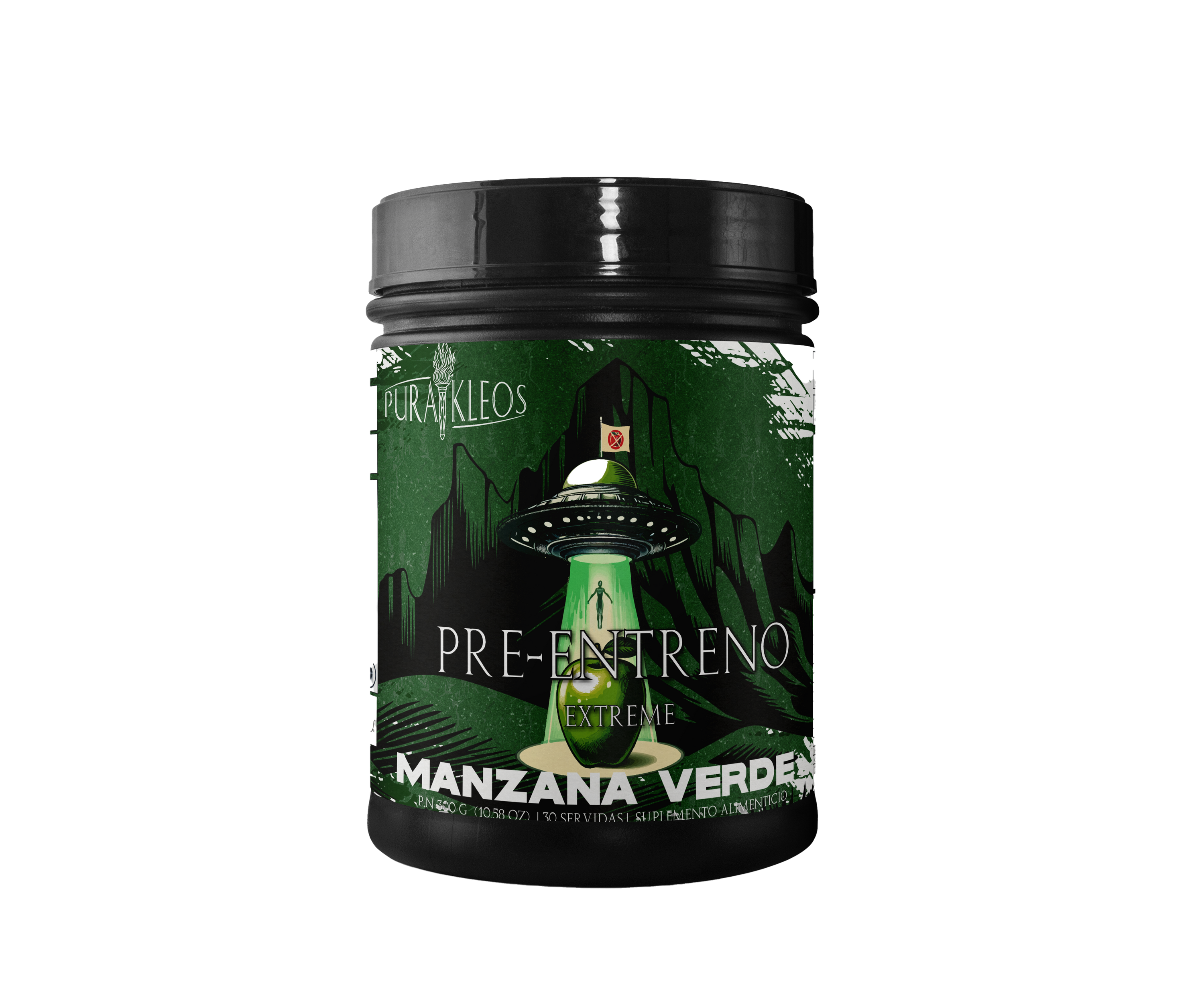 Pre-entreno Sabor Manzana verde